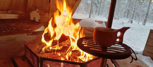 Rovavaara laavun tulet ja kuksa
