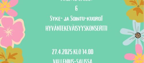 Hyväntekeväisyyskonsertti 27.4.2025