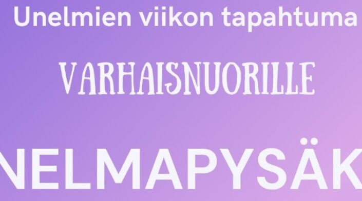 Unelmapysäkki 2025_kansi2