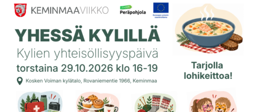 Yhessä kylillä - kylien yhteisöllisyyspäivä