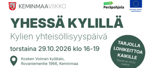 Yhessä kylillä - Keminmaa-viikko kansikuva