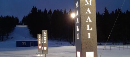 Kallin hiihtostadion maalialue